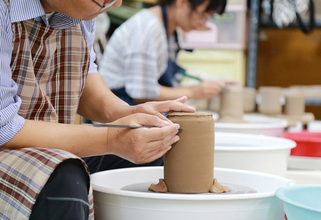 craft, pottery, porcelain