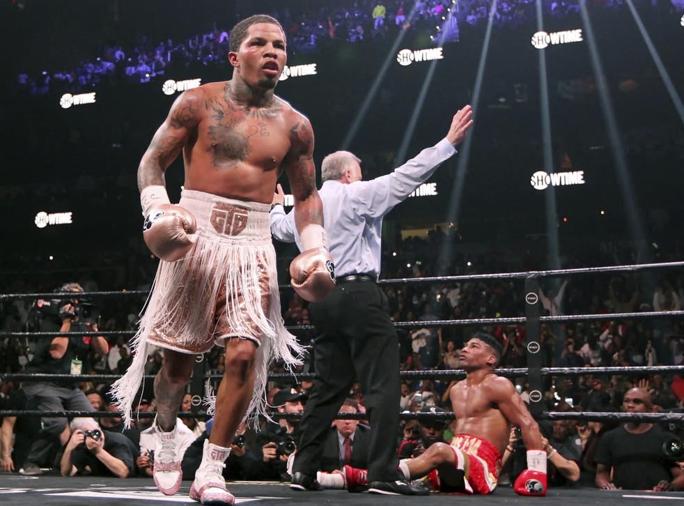 Gervonta Davis stops Yuriorkis Gamboa in final round to win WBA secondary  lightweight title | The Independent | The Independent