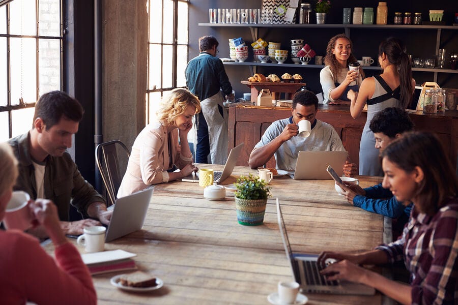 Coffee Shop Conundrum: Cut the Wi-Fi, or Cater to Remote Workers? - 1  Million for Work Flexibility