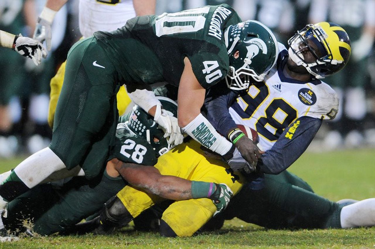 Devin Gardner wanted to finish the Michigan State game, says he's ready for  Saturday vs. Nebraska - mlive.com