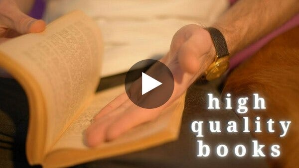 How to read higher quality books