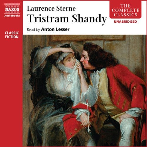 Tristram Shandy Audiobook By Laurence Sterne cover art