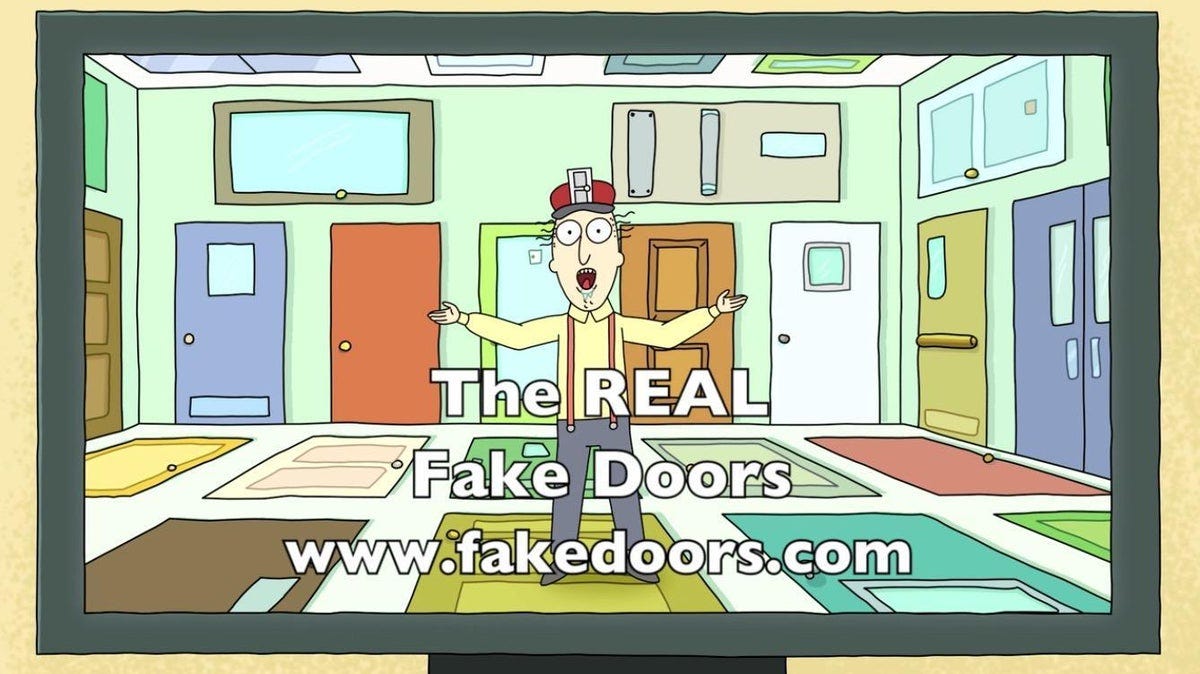 Is Rick and Morty's Real Fake Doors website a missed opportunity or an  Easter Egg? | The Independent | The Independent