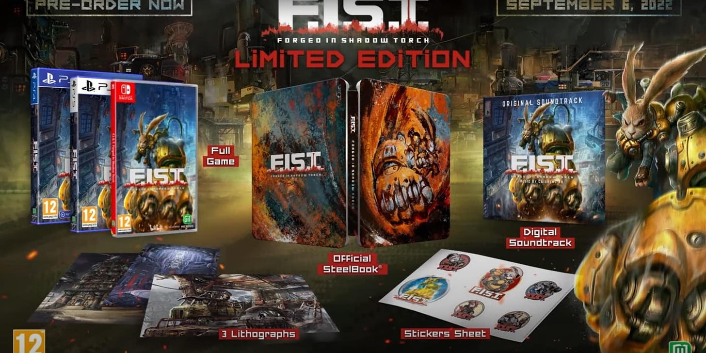 F.I.S.T. Forged In Shadow Torch Limited Edition Revealed
