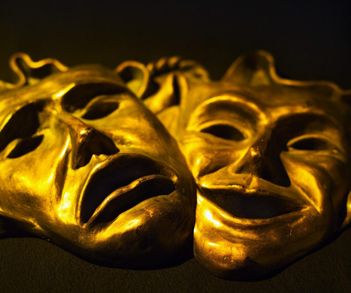 The Origins of the Comedy and Tragedy Masks of Theatre — OnStage Blog