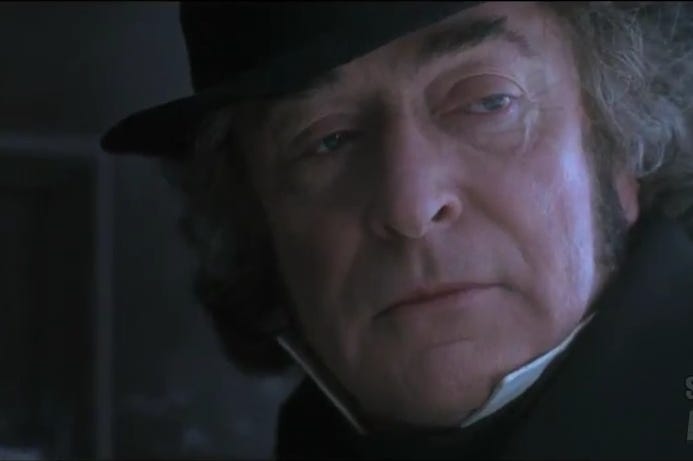 Best Actor: Alternate Best Actor 1992: Michael Caine in The Muppet  Christmas Carol