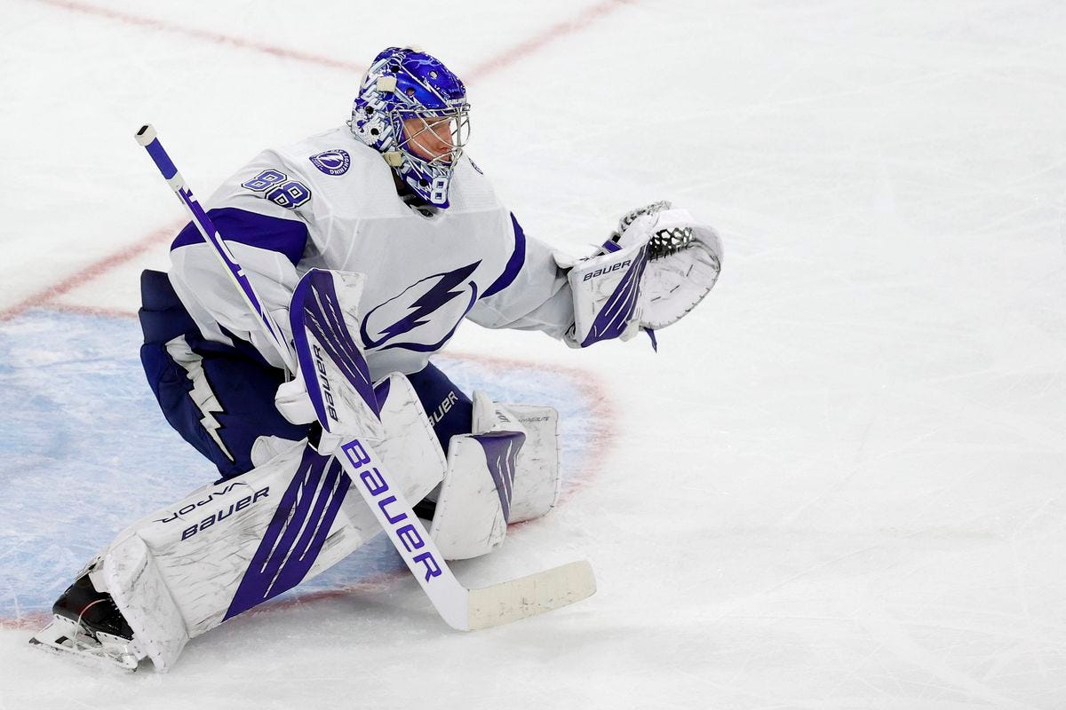 Lightning Round: Is Andrei Vasilevskiy an early Vezina Trophy favourite? -  Raw Charge