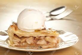 Apple Pie Ala Mode Stock Photo, Picture And Royalty Free Image. Image  12282336.