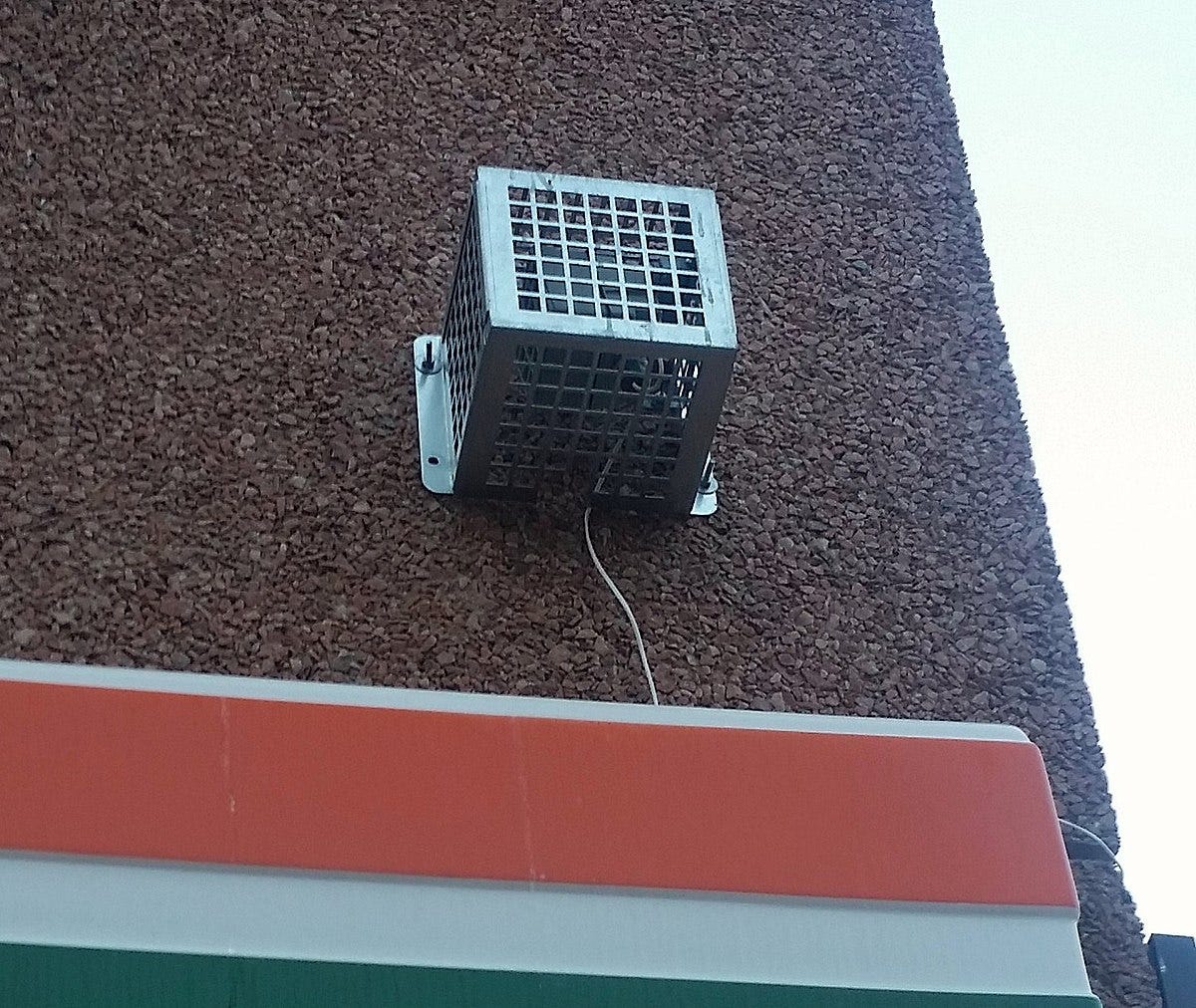 A Mosquito device mounted outside a store in Philadelphia
