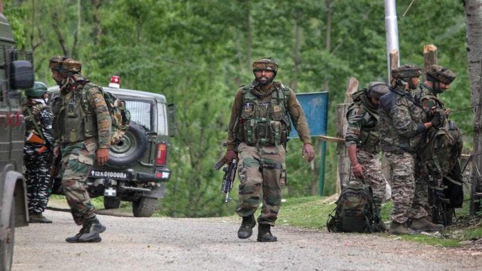 J&amp;K: LeT terrorist killed in Kulgam encounter; IED recovered in Pulwama |  India News – India TV