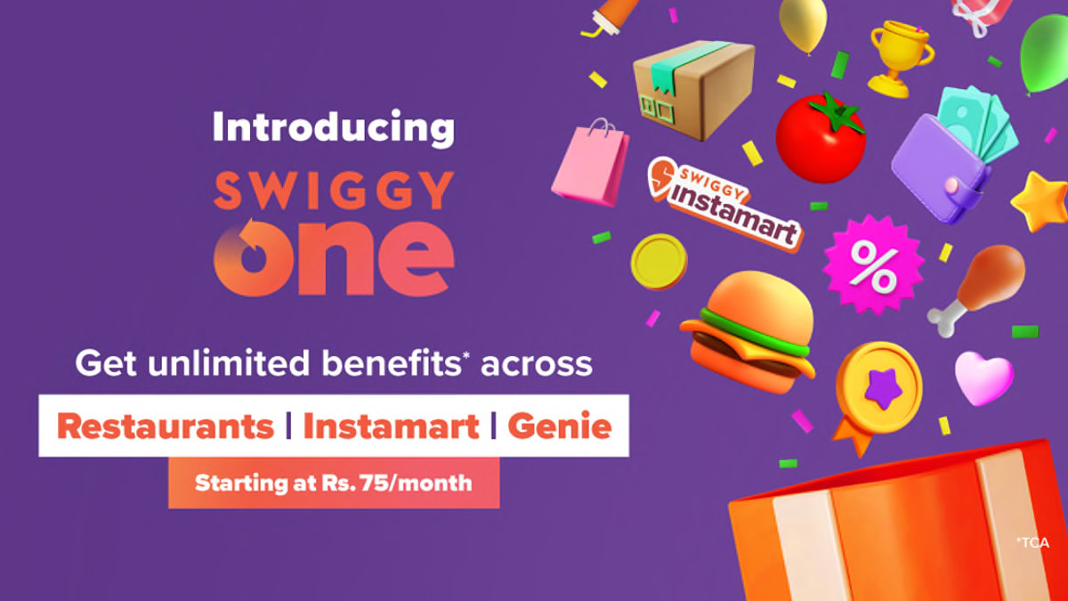 Swiggy One Membership With Free Unlimited Deliveries, Up to 30 Percent Off  on Food Orders Launched | Technology News