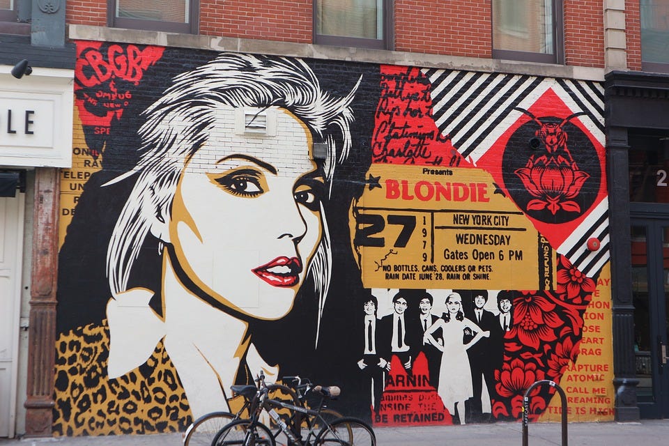 Blondie, Debbie Harry, Obey, Mural, Shepard Fairey