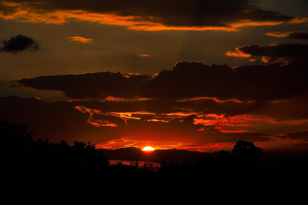 Восход Солнца Рассвет Заход - Бесплатное фото на Pixabay