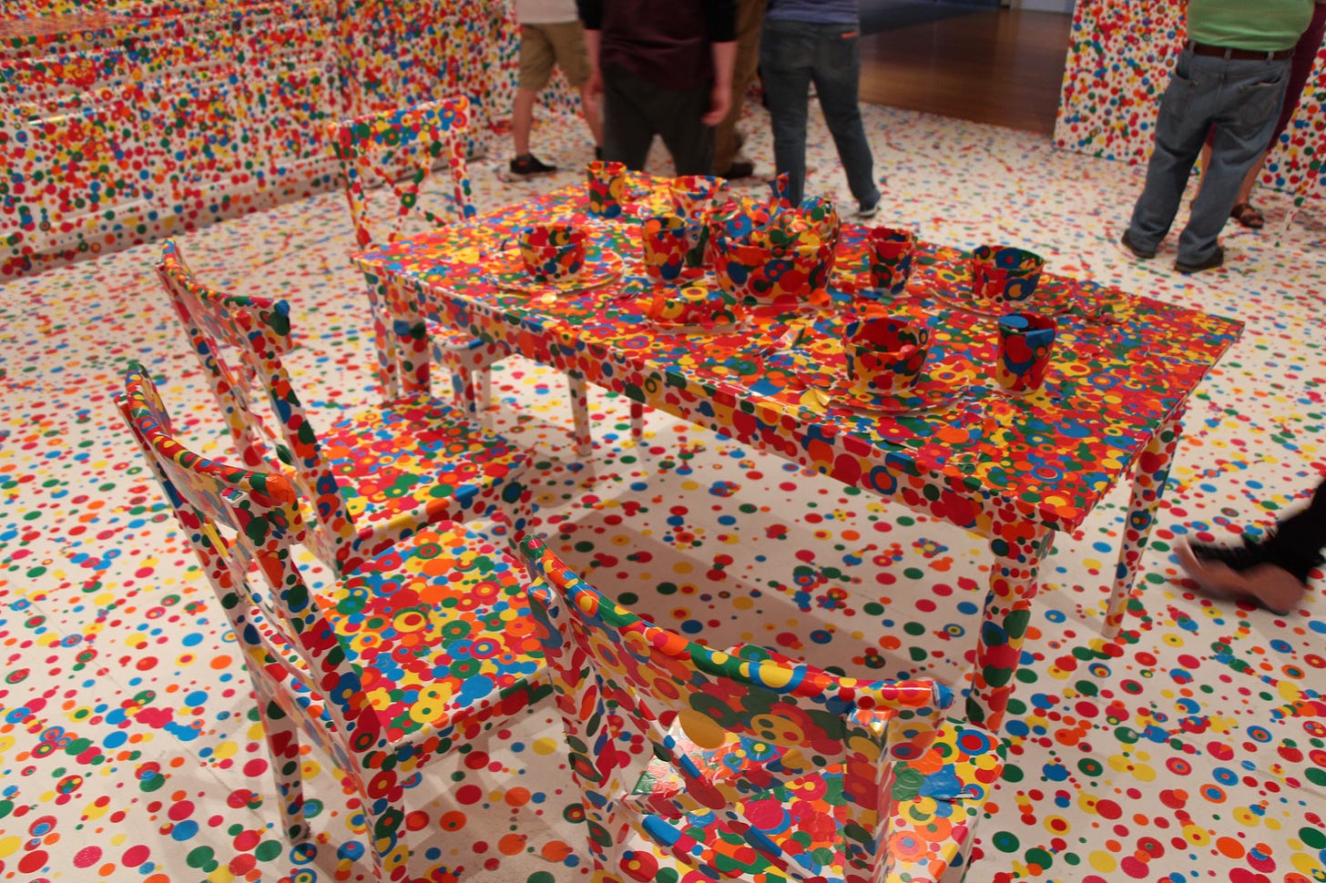 To Infinity and Beyond: Inside The Obliteration Room at the Cleveland  Museum of Art | by Cleveland Museum of Art | CMA Thinker | Medium
