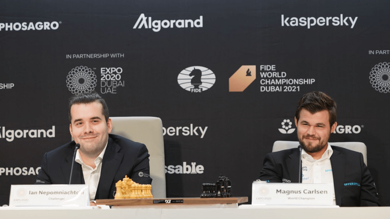 FIDE World Chess Championship Officially Opened After Press Conference  Clash Of Frenemies - Chess.com