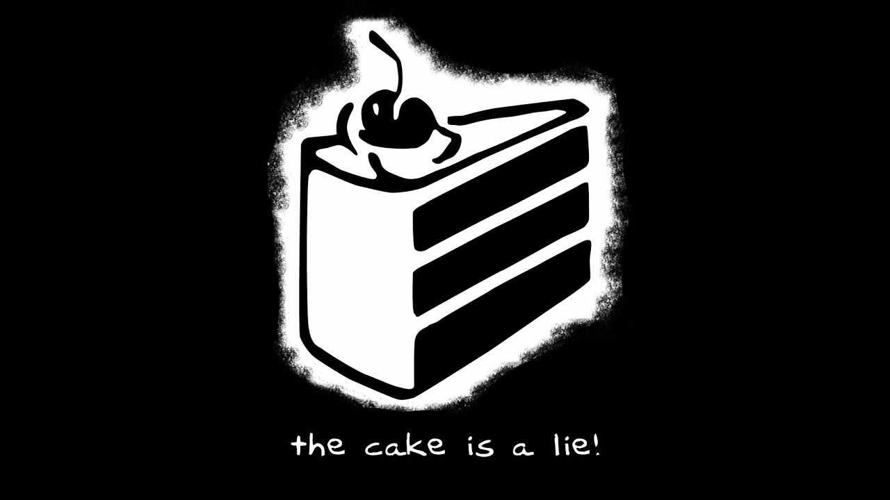 The Cake is a Lie - Gaming Meme History - YouTube