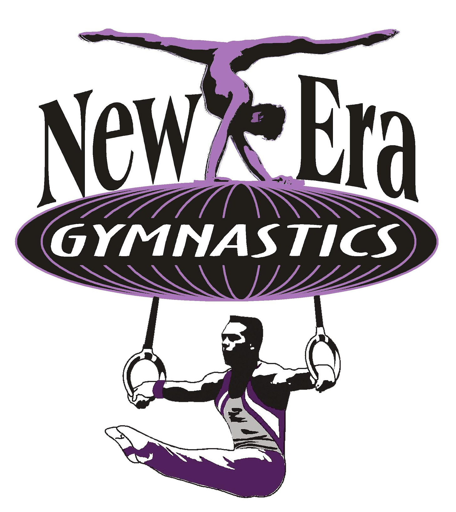 May be an image of text that says 'New Era GYMNASTICS'