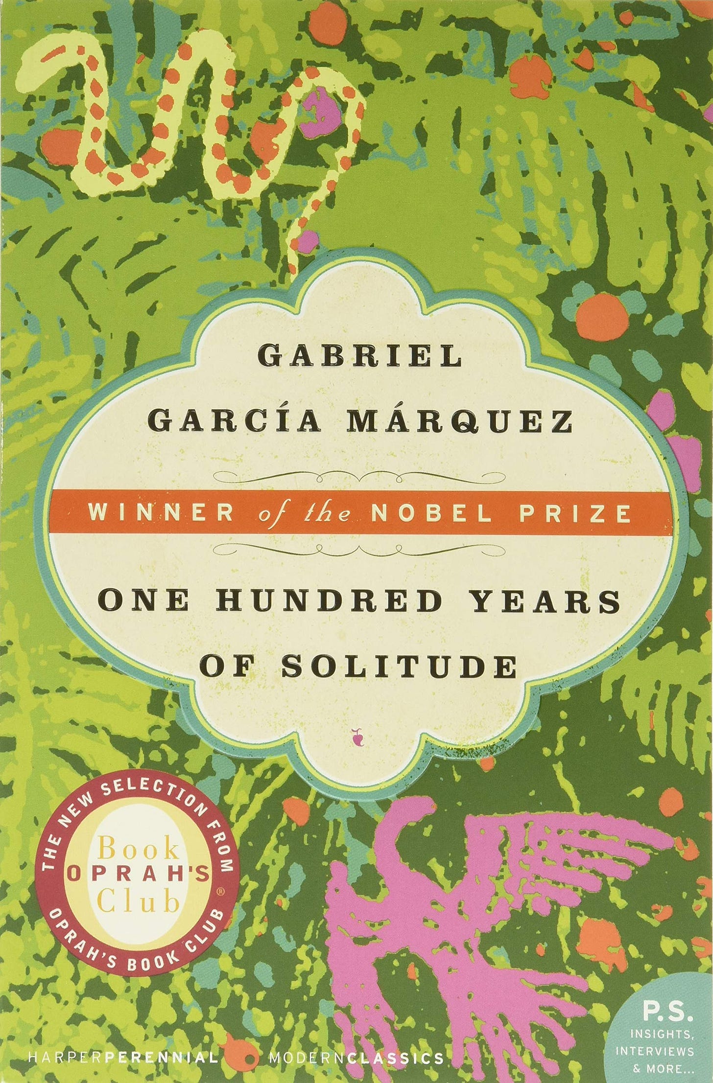 Cover of One Hundred Years of Solitude by Gabriel Garcia Marquez