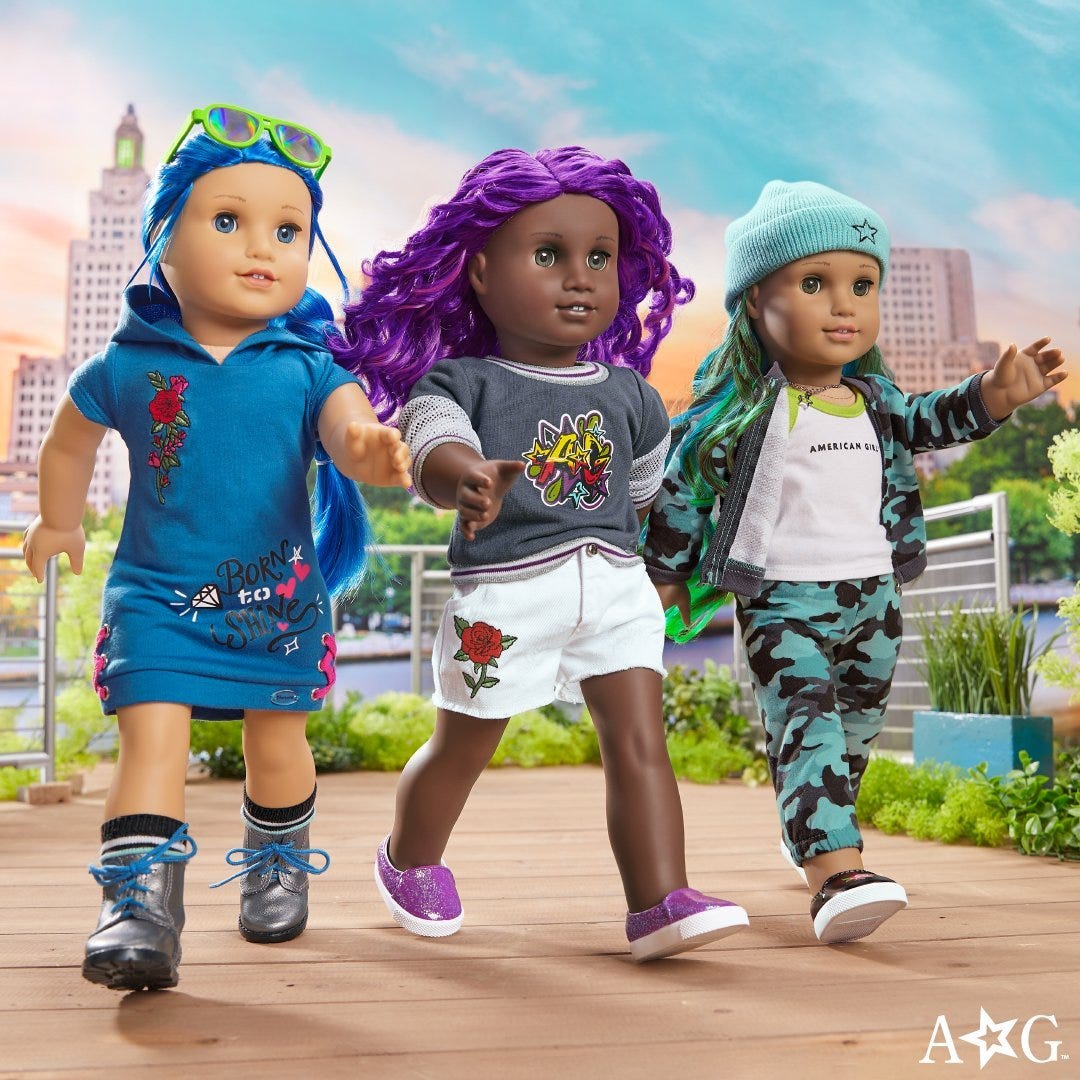 American Girl Doll goes e-girl in 2021 (Photo: American Girl Doll)