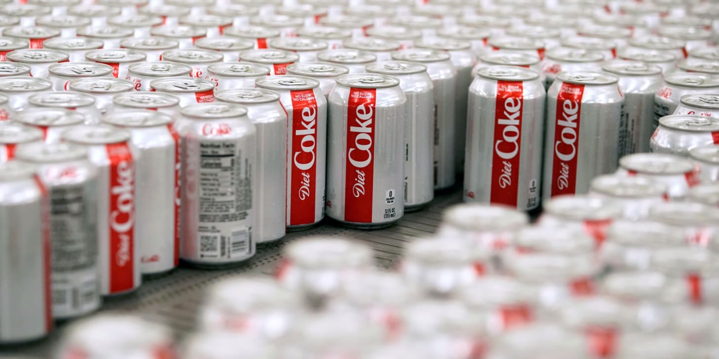 Coronavirus may be causing a Diet Coke shortage
