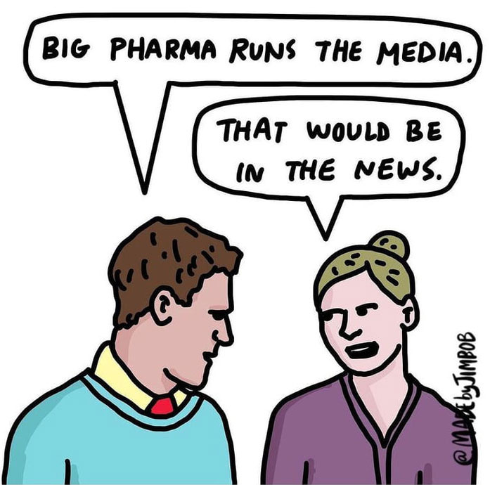 Made by JimBob: Big Pharma Runs the Media