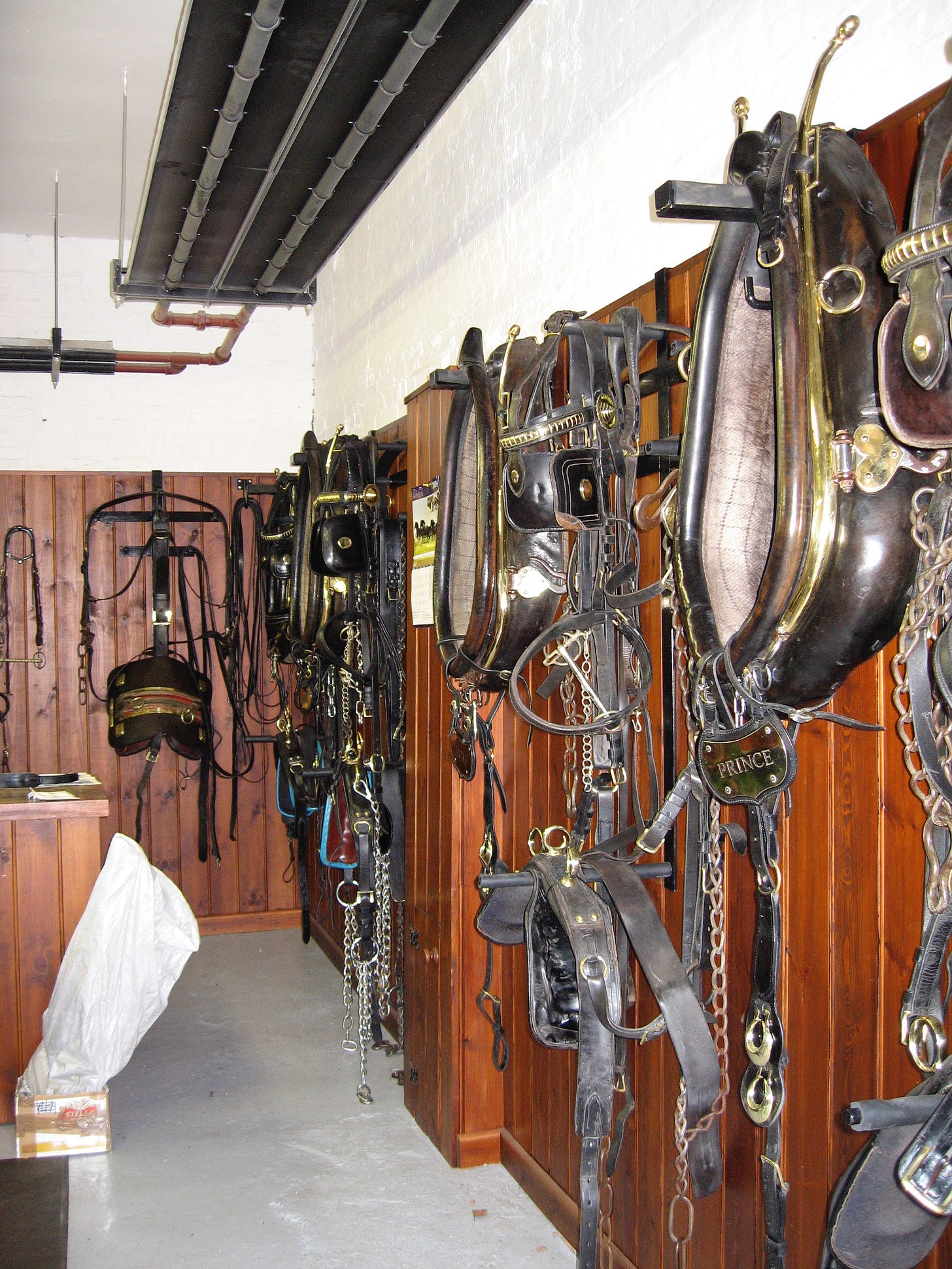 The Tack room Wadworth Brewery Shire horses