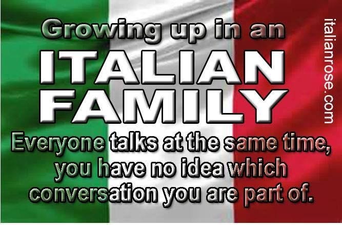 Growing up in an Italian family | Funny italian jokes, Italian joke, Italian  humor