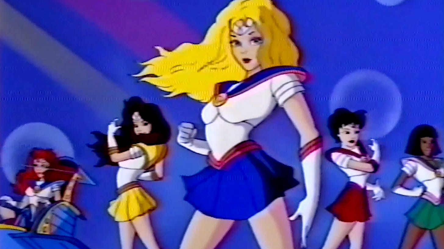 USA Sailor Moon TV series from Toonmakers long referred to as "Saban Moon" by fans. 