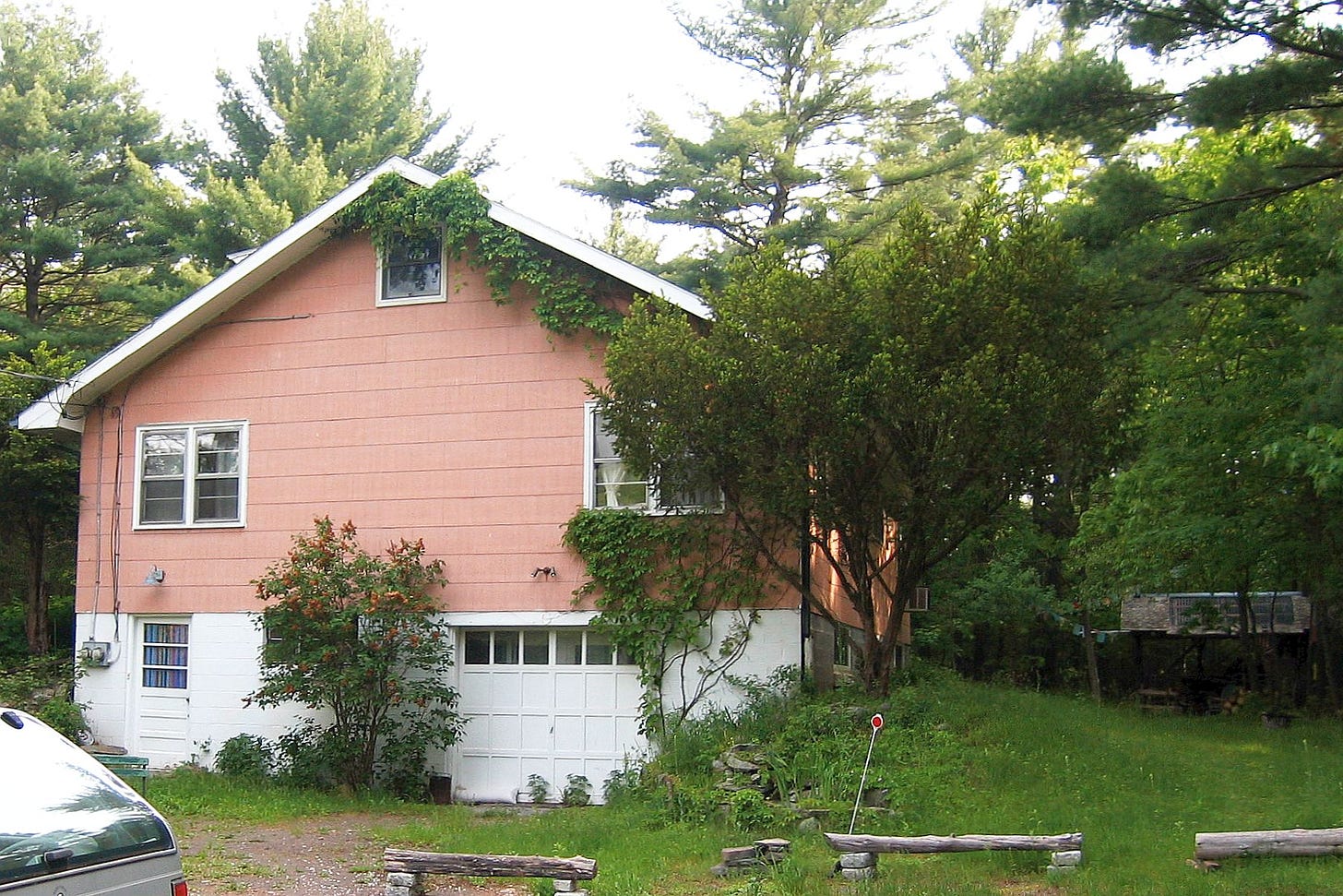 The Big Pink - the house used by 'The Band' to record the Brown album.
