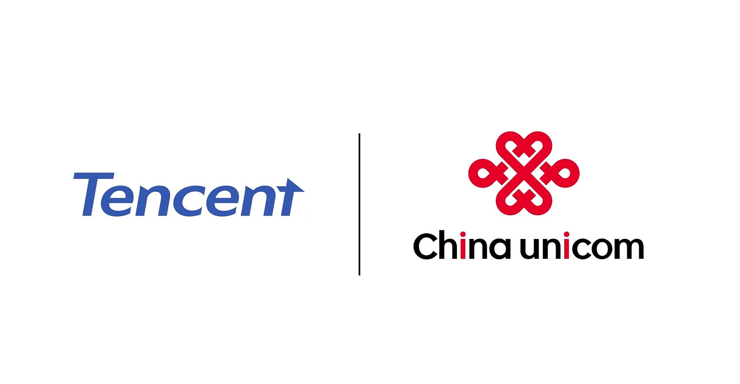 Tencent and China Unicom Approved to Set Up Mixed-Ownership JV