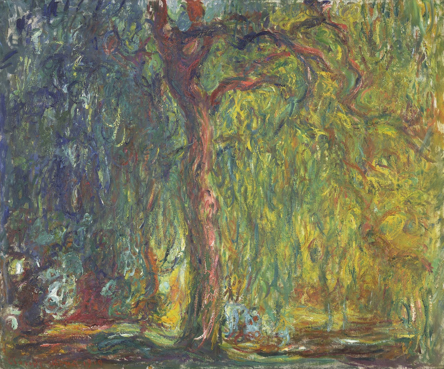 Weeping Willow (1918–19) Claude Monet (French, 1840-1926)