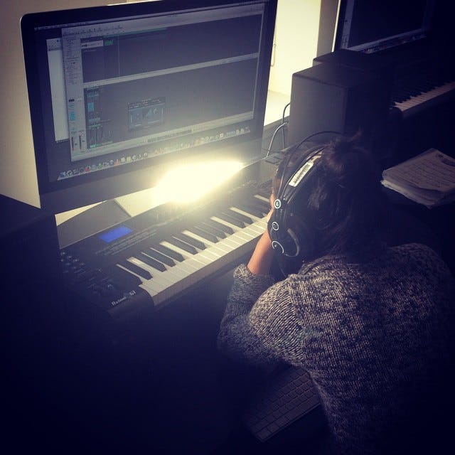 Montclair State student works with Logic Montclair State student works with Logic