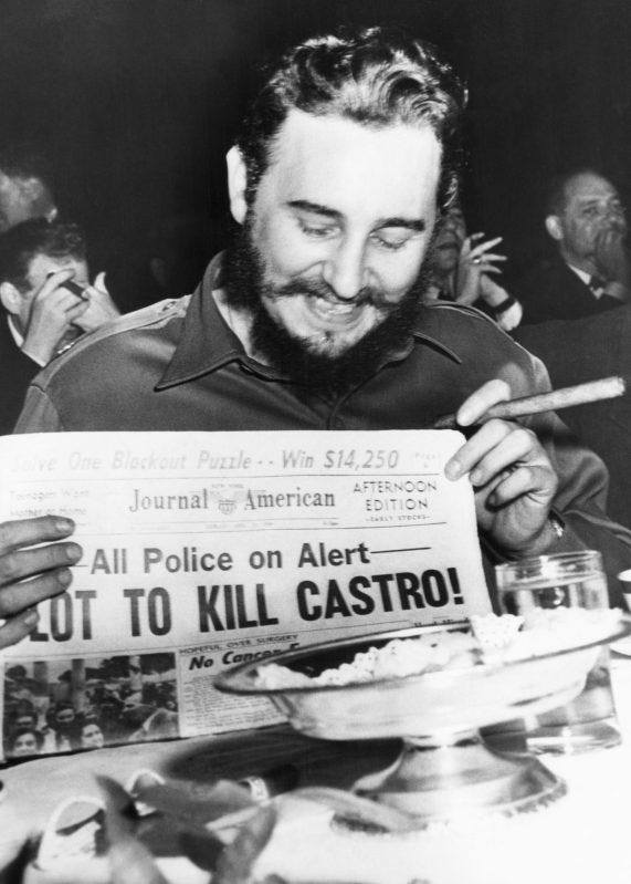 The Strange History of the Many Failed Assassination Attempts on Fidel  Castro - InsideHook