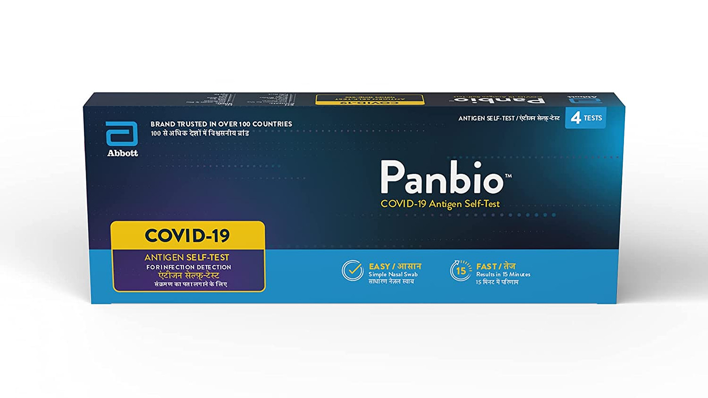 Panbio Covid Antigen Self Test kits, ICMR Approved, Only Proven  High-Accuracy in India (4 Tests Kit) : Amazon.in: Health &amp; Personal Care