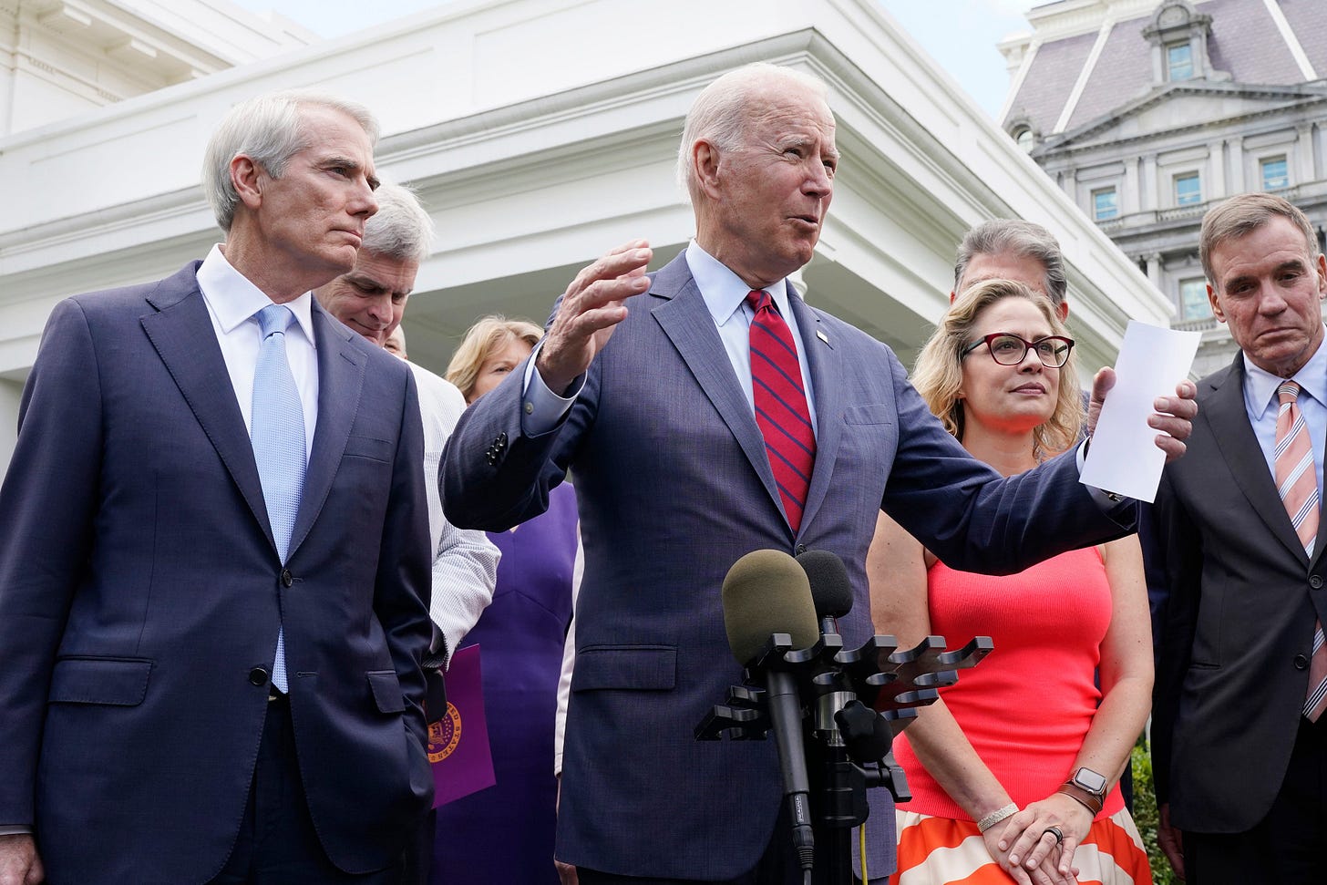 Joe Biden&#39;s condition for infrastructure deal angers some Republicans