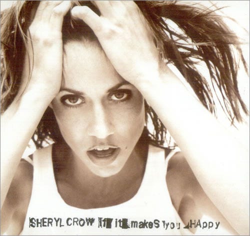 Sheryl Crow If It Makes You Happy + Postcards CD single (CD5 / 5") UK SCWC5IF521567