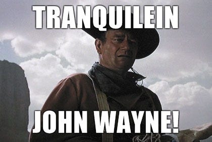 I Love To Singa — Oye ¡Tranquilein John Wayne!