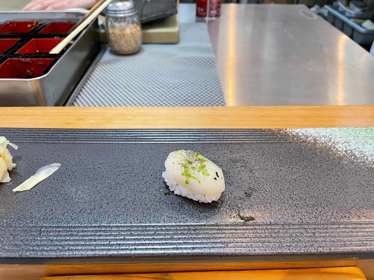 Scallop. One of my favorites.