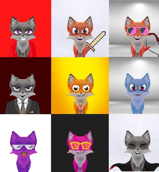 Nft foxes Collection