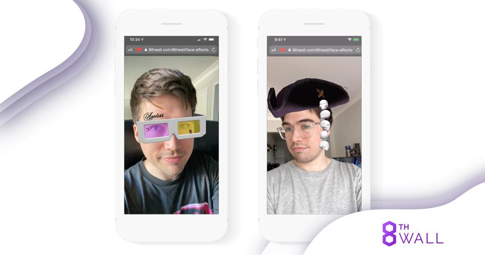 AR Face Effects are popular social media augmented reality tools and apps