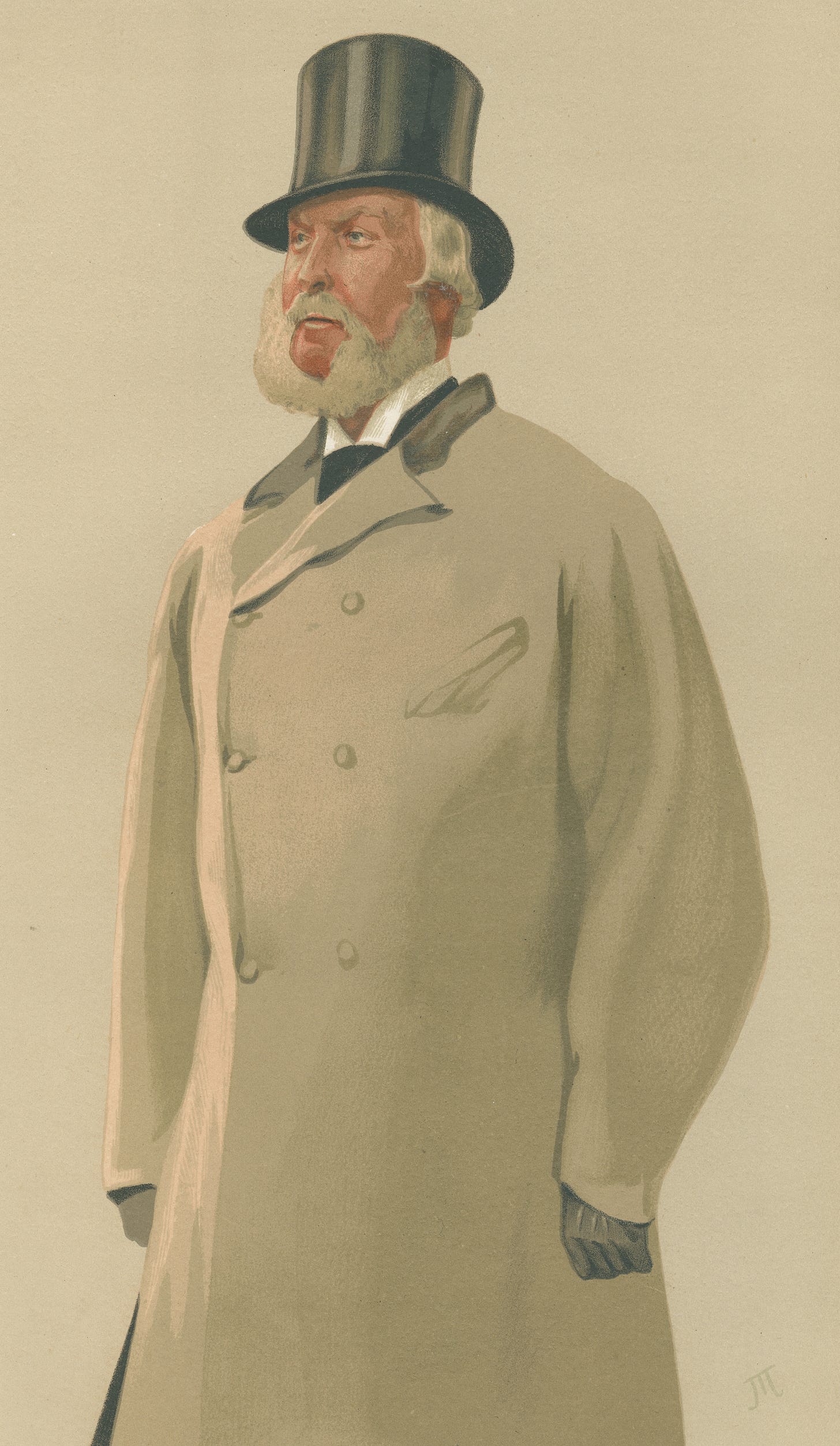 Vanity Fair; Military and Navy; ‘Jim’, Major-General the Hon. James MacDonald, April 1, 1876 (1876) by James Tissot