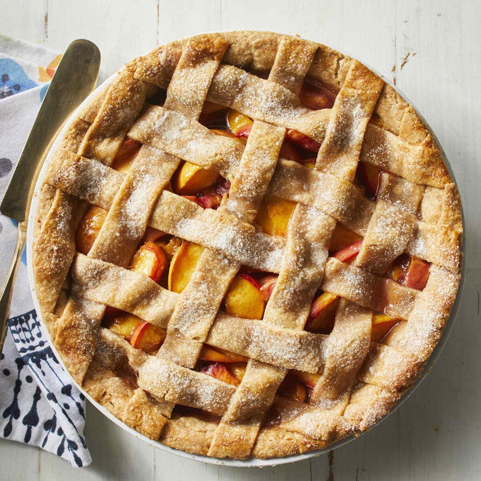 Peach Pie Recipe | EatingWell