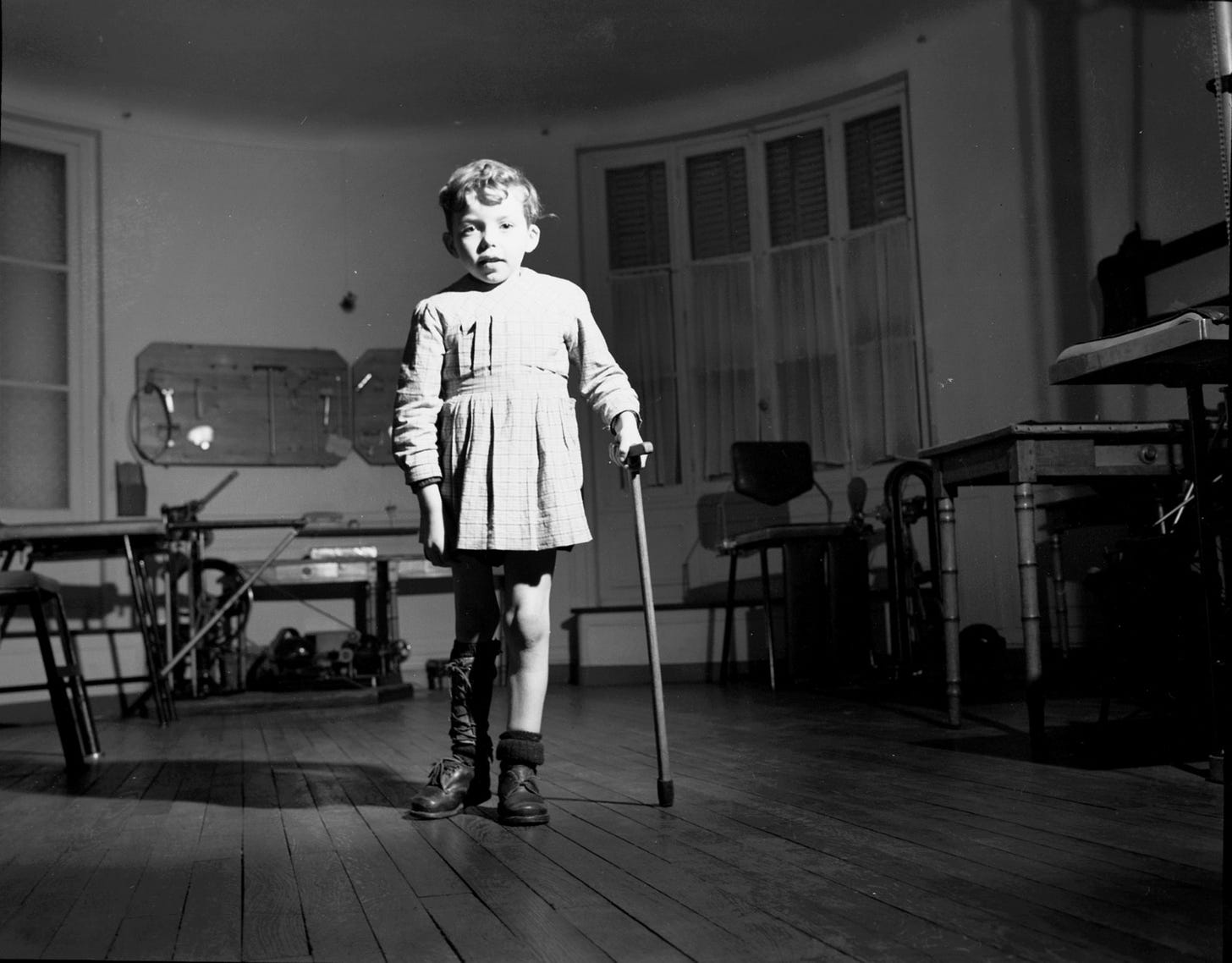 French clinic for polio victims] - NARA & DVIDS Public Domain Archive  Public Domain Search