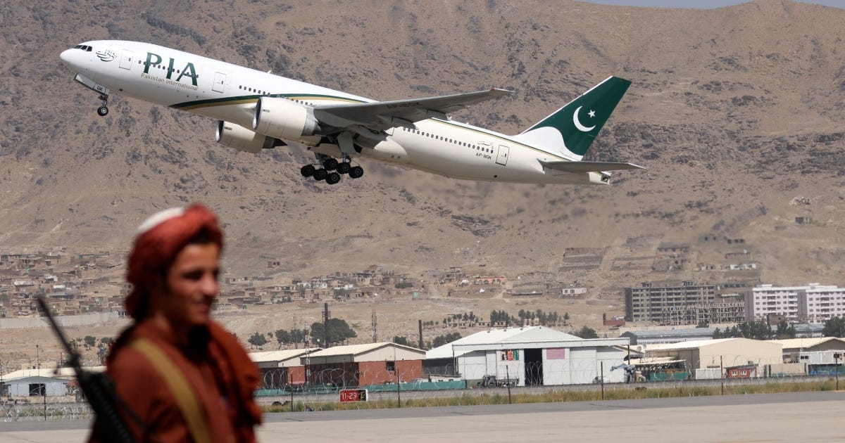 Pakistan Airlines suspends Afghanistan flights amid Taliban row | Taliban  News | Al Jazeera