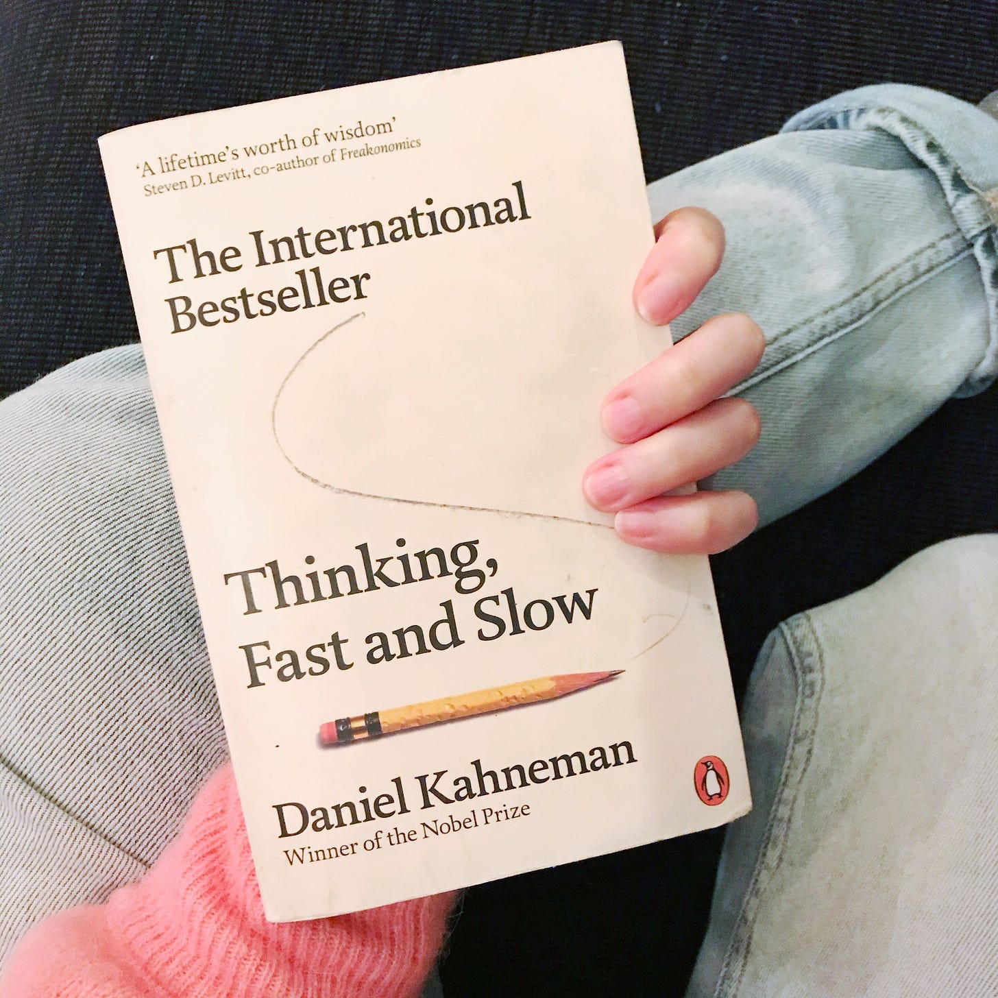 Thinking Fast and Slow' by Daniel Kahneman | I Can Only Blame My Shelf