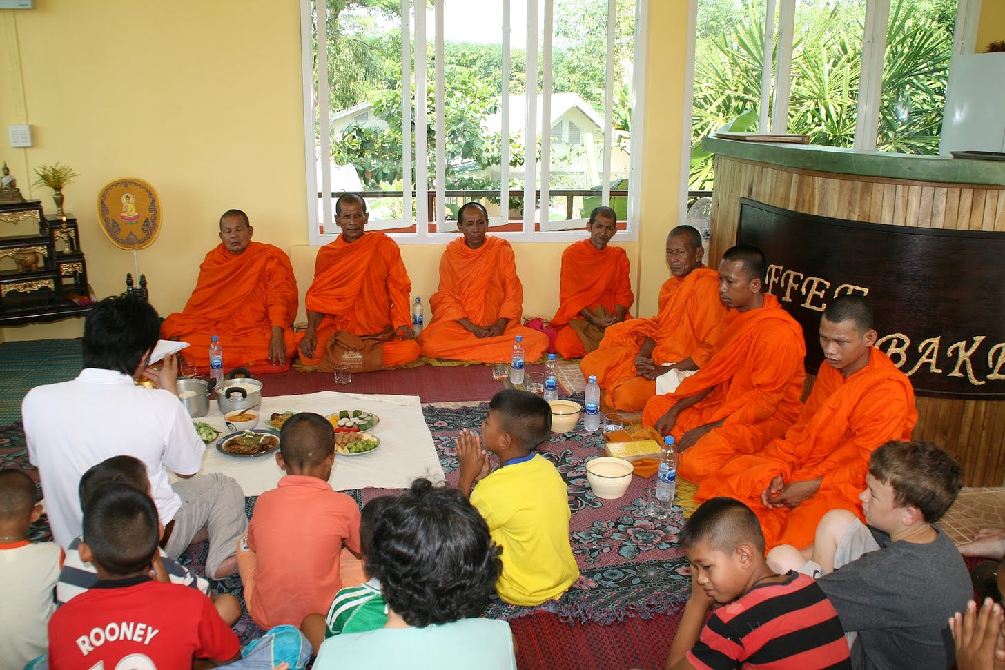 Monks dedicate new restaurant