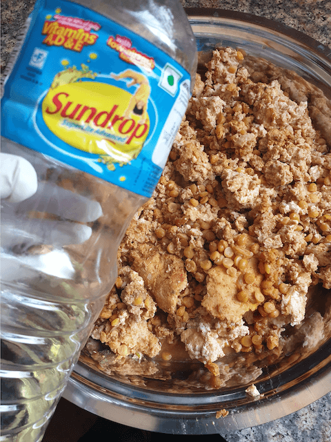 cooled minced mix