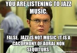Image result for jazz music meme