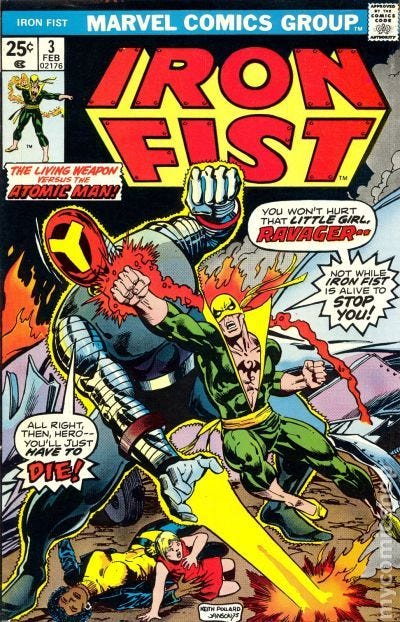 Iron Fist (1975 1st Series) comic books
