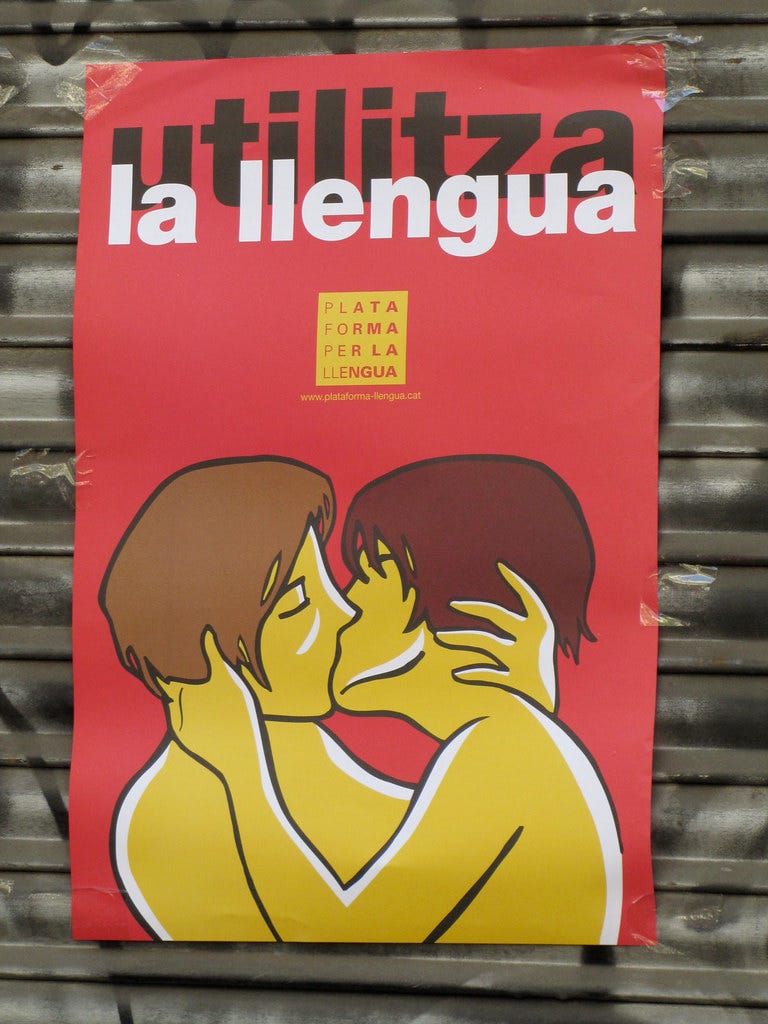 Use your tongue (in defense of the Catalan language)